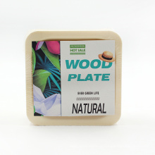одноразовые экологически чистые деревянные выносные тарелки с индивидуальным логотипом
